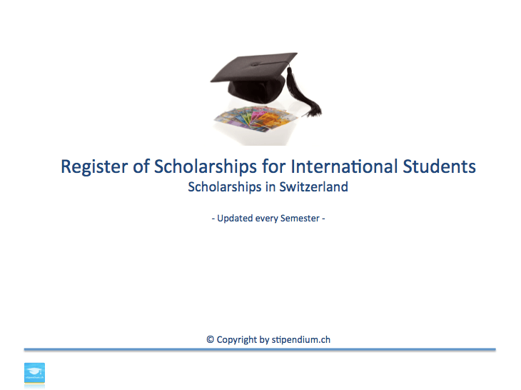 scholarships switzerland register